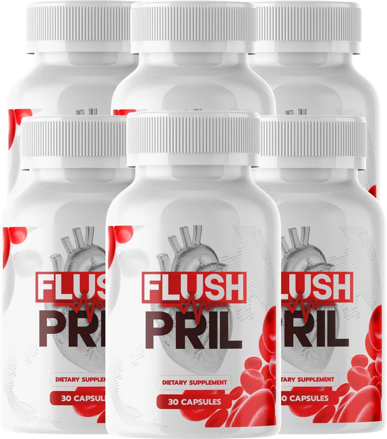 FlushPril 6 bottle pack